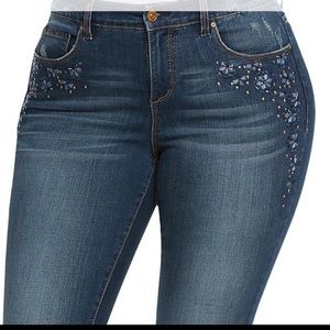 Vintage America Blues Skinny Jeans Size 16